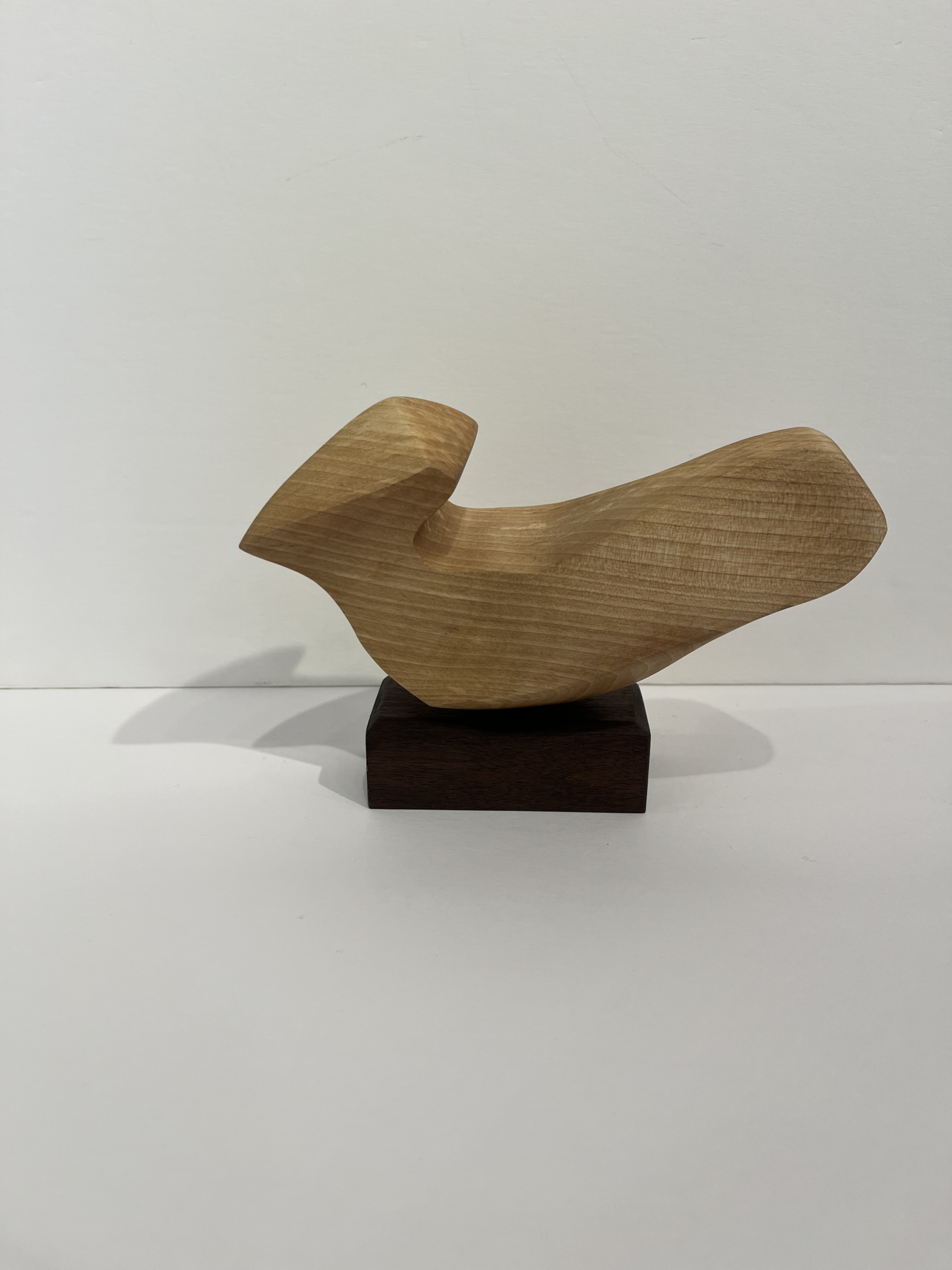 Oiseau sculpté en bois – Image 3